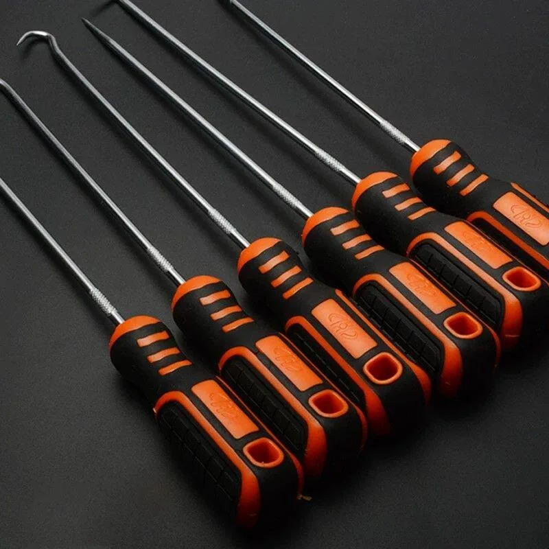 4Pcs Mini Hook & Screwdriver Kit, Automotive Hand Tools for Oil Seal and O-Ring Seal Extraction