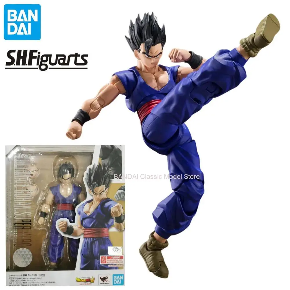 

Genuine Official Original Bandai S.H.Figuarts Dragon Ball Gohan Action Figure Anime Genuine Collectible Boxed Model Dolls Toy