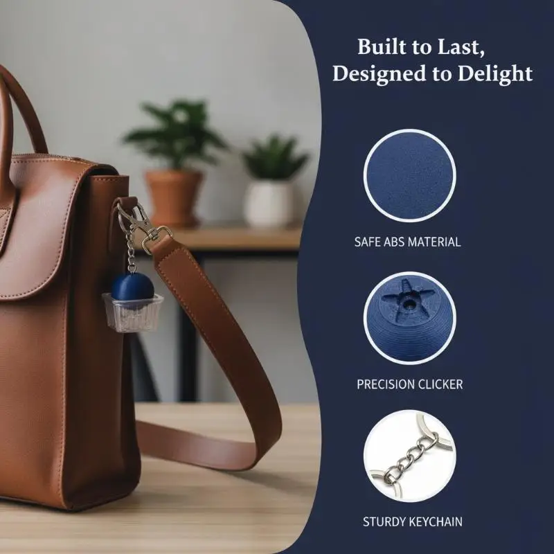 Simulation Blueberry Keychain Finger Button Anti-stress Toys Funny Keyrings Pendant For Stress Relief Pocket Gift Toy
