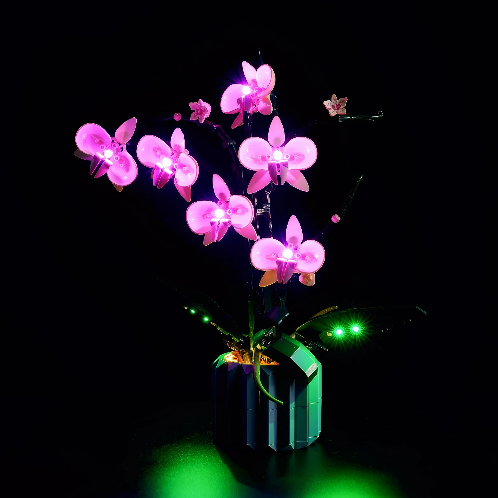 MAXCXT LED Light Set For LEGO 10311 Orchid DIY Decorative Lamp With Battery Box (Not Include Lego Building Blocks Set ﻿）