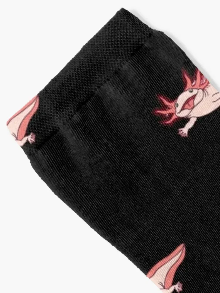 Axalotl - Ambystoma mexicanum - Mexican walking fish - Axolotl Socks soccer anti-slip gym summer Luxury Woman Socks Men's