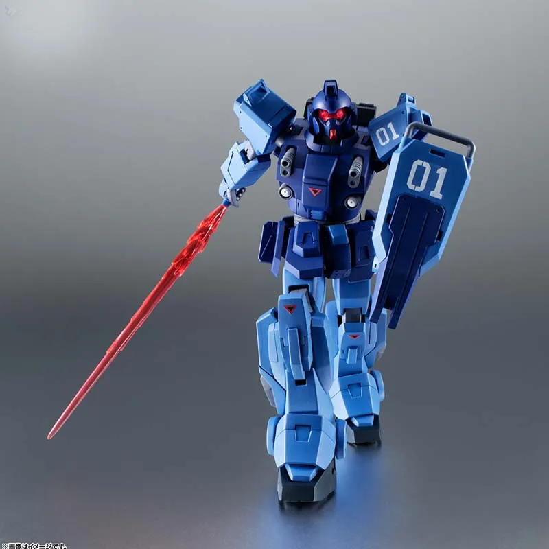 Bandai-Kit de modelo Gundam Roboto Spirits Blue Destiny 1, figura de Anime Gunpla, Kit de construcción, figuras de acción de Gundam, juguetes para regalo