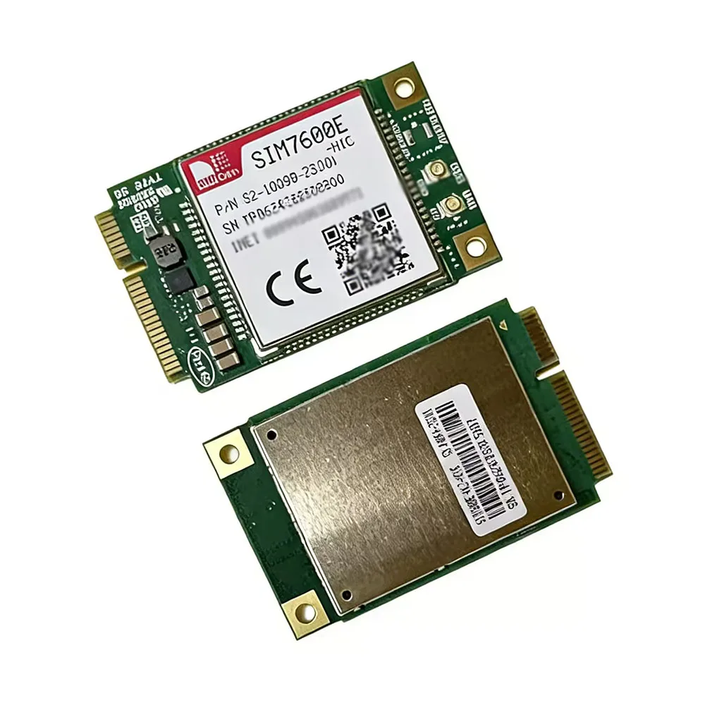 Simcom 4G Module SIM7600E-H1C PCIE LTE Cat4 Module Support Voice+GNSS for IoT M2M Applications for Europe/Middle East/Africa ﻿