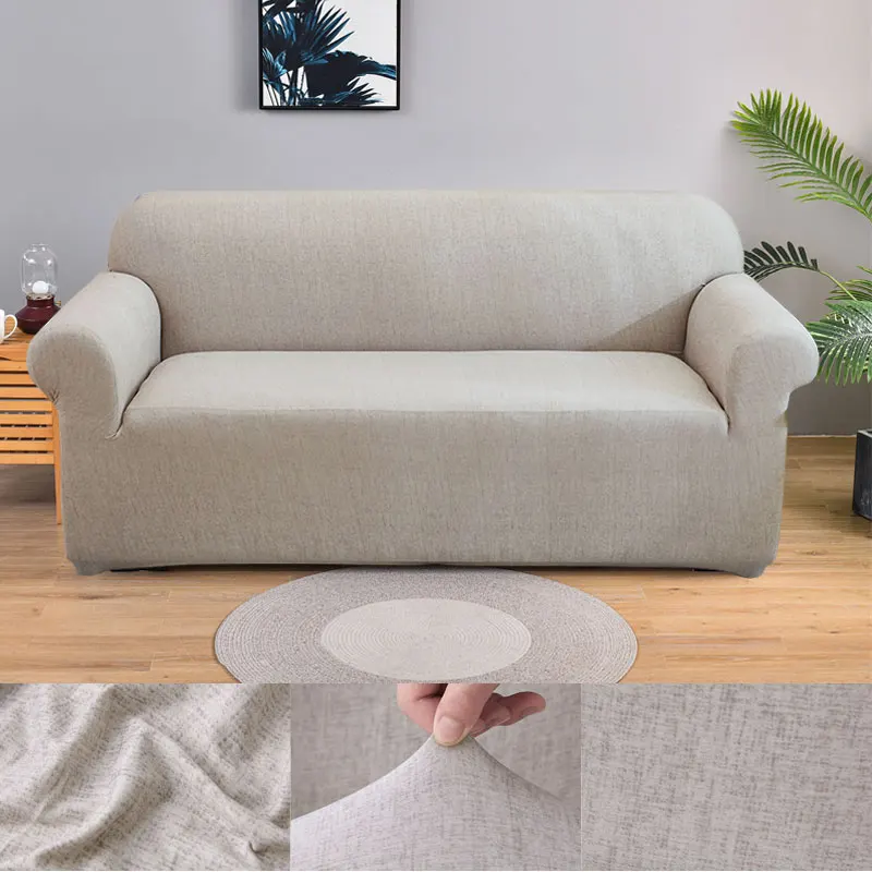 1/2/3/4 seat colorful couch cover for living room sofa cover decoration furniture protector stretch elastic chaselong  slipcover