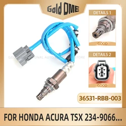 Sensor de oxígeno de banda ancha con sonda Lambda para coche, accesorio de medición de O2 para HONDA ACCORD VII TOURER 2,0 2,4 2003-2008 36531-RBB-003 36531RBB003 DOX-1424