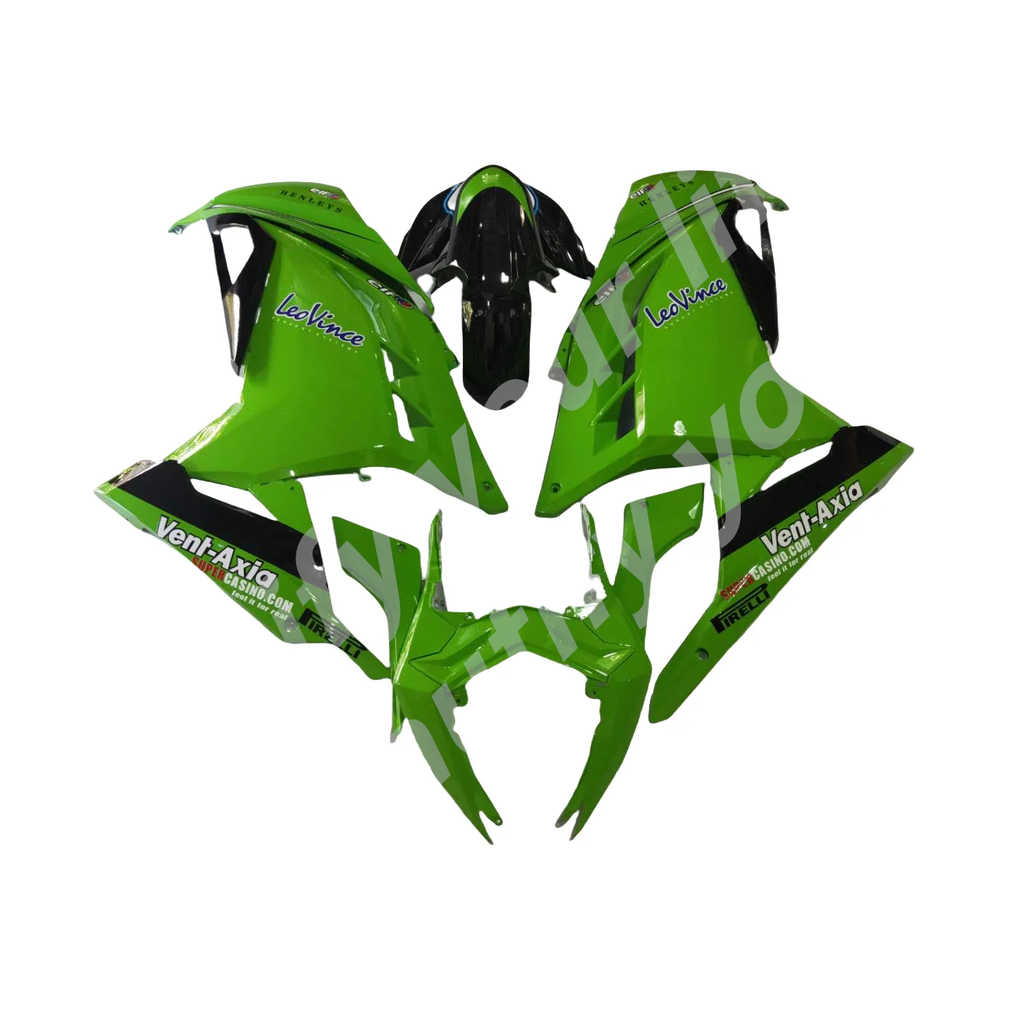 

Высококачественные комплекты обтекателей для мотоцикла Kawasaki ninja 300 2013 2014 2015 EX300 ZX300R комплект обтекателей Зеленый Черный Новый ABS