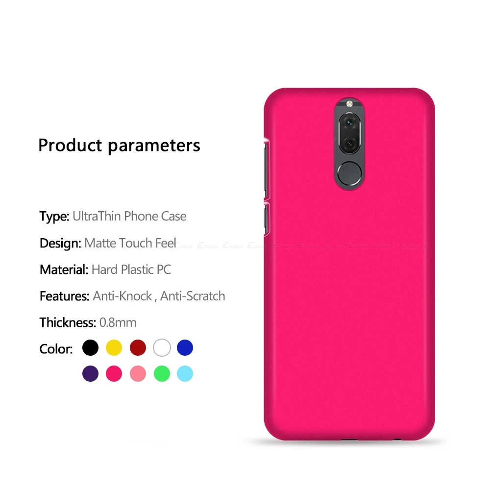 Ultra Thin Slim Matte Hard PC Plastic Phone Case For HuaWei Mate 60 50 40 30 20 X 40E 30E 10 Pro Lite RS 5G Frosted Back Cover