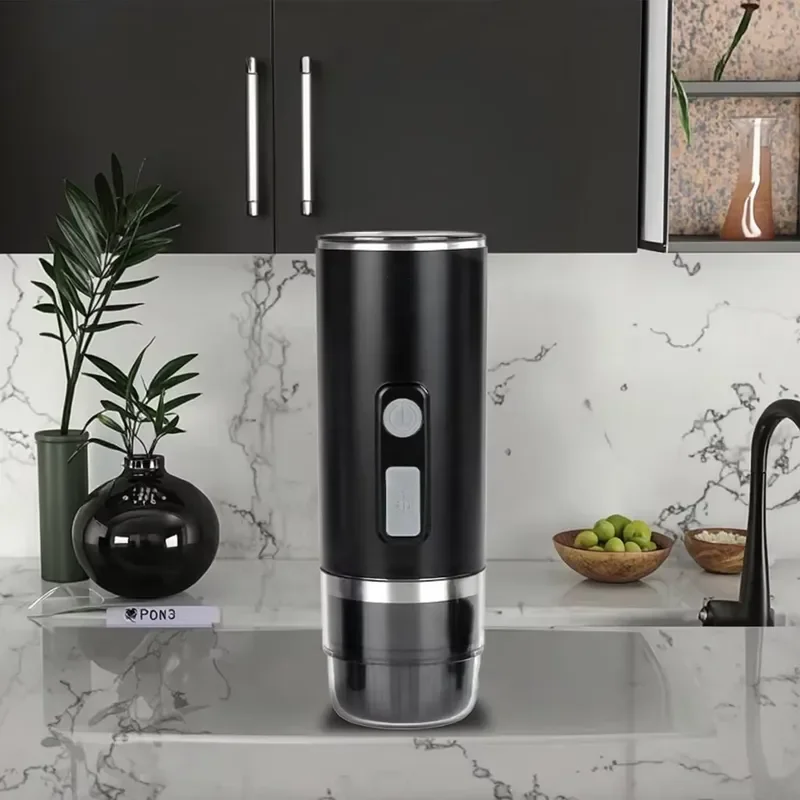 Portable 3 in 1 French Press Coffee Maker Manual Espresso Machine Mini Travel Camping Hand Press Pot for Outdoor Home Use