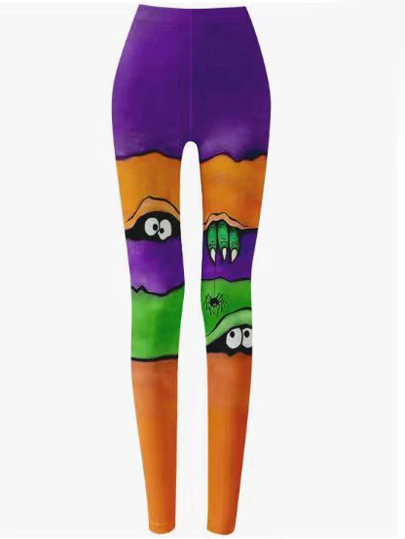 เลกกิ้งแฟชั่นผู้หญิงลายพิมพ์น่ารัก สไตล์เรียบง่าย ใส่สบาย ปี 2024