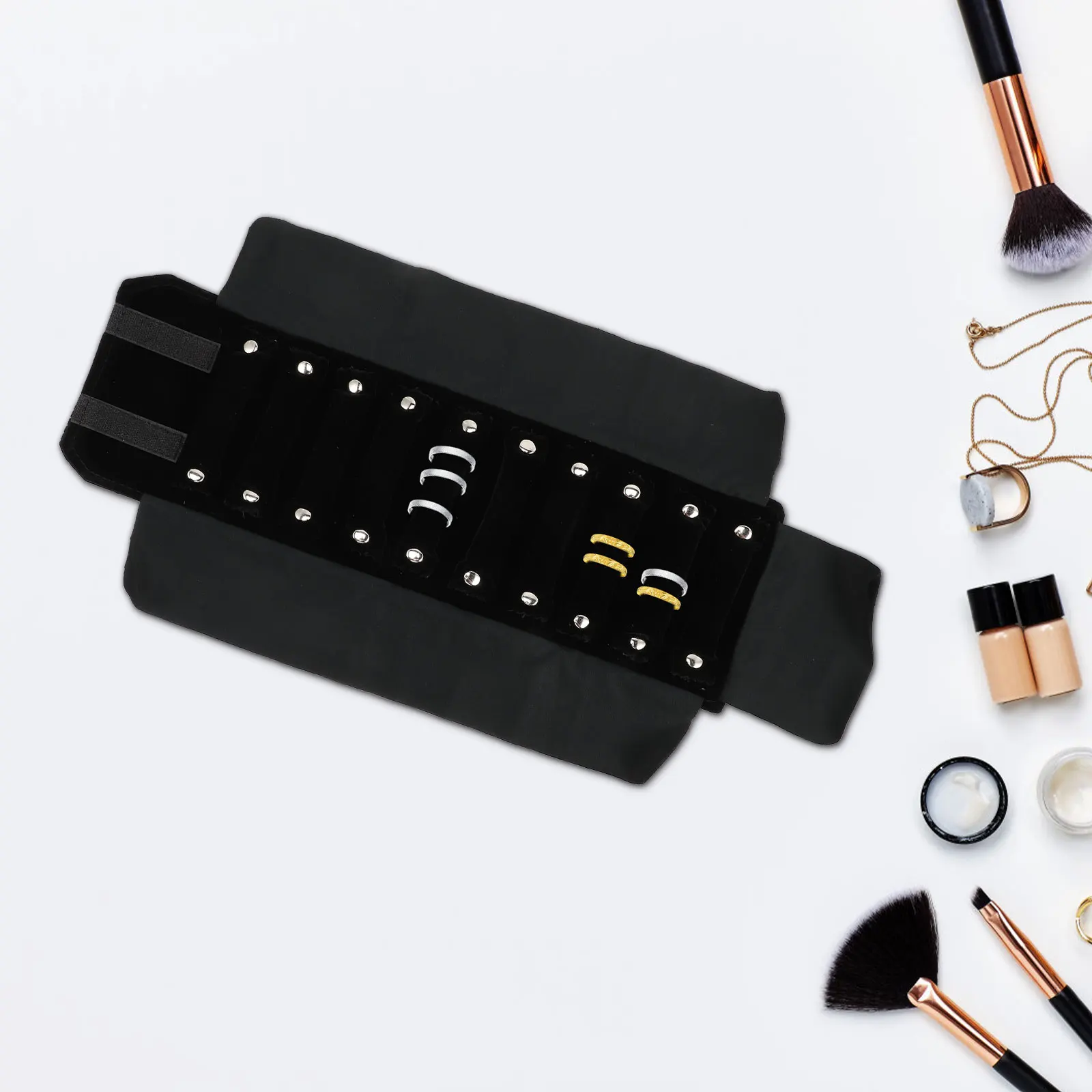 

Jewelry Display Bag Small Travel Case Packaging Bags Velvet Watch Pouch Bracelet Bangle Organizer Necklace