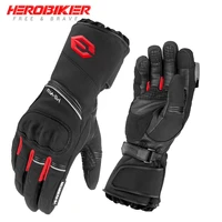 Guantes de motocicleta impermeables, cálidos y resistentes a caídas, guantes para montar todoterreno, guantes para deportes al aire libre resistentes a los arañazos con pantalla táctil