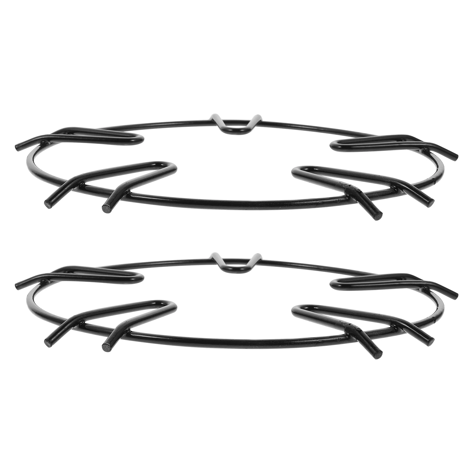 

2pcs Stainless Stove Racks Stove Racks Pan s Kitchen Accessories Steady Cookware Kitchen Accessories Pot Holders