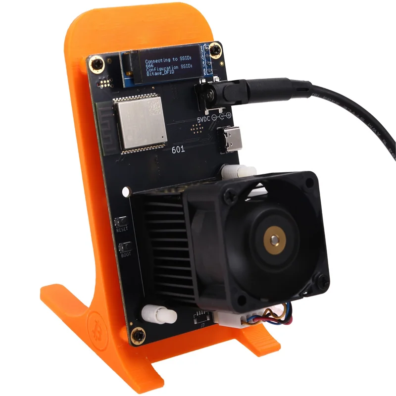 

5X Bitaxe Gamma 601 Solo Miner 1,2TH/S BM1370 Asic Chip 18 Вт от Antminer S21 Pro Bitcoin BTC Miner с кронштейном AU Plug