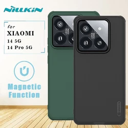 Nillkin-超薄型磁気ケース,Xiaomi mi 14, 14 pro,14g,5g,超薄型,耐衝撃性,tpu,pcバックカバー,mi14用