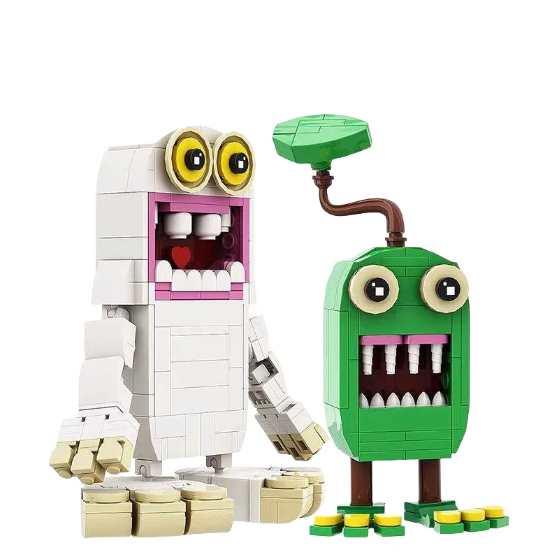 My Singing Monsters Supernatural Monsters Game Series Building Blocks DIY Robots Set for Adults Kids Gift