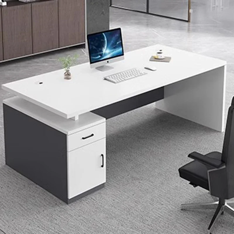 Multifunction Home Furniture Bedroom Desk Executive Office Table L Shaped Gaming Conference Tables Professional Corner Study