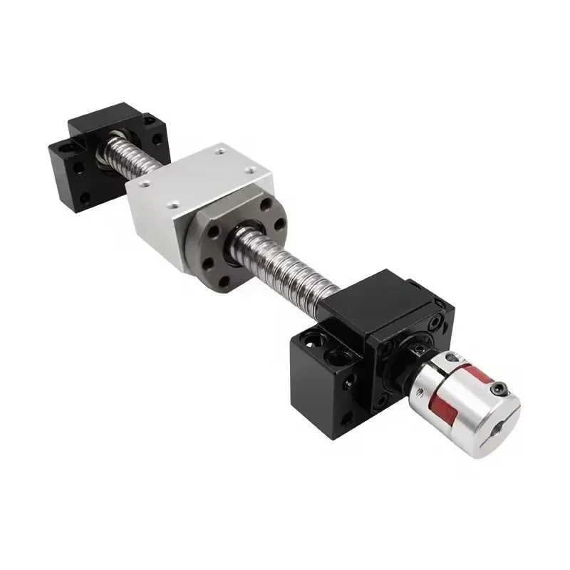 

FU1605/1610 Ball Screw Kit | BK12/BF12 Support + Nut Holder + Coupling | End Machined | CNC Machine Upgrade