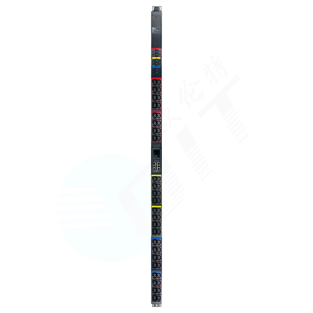 

OIT high-density data center 24-port C39 24-port C15 socket, three-phase 32A intelligent PDU 6 circuit breakers, metal plate