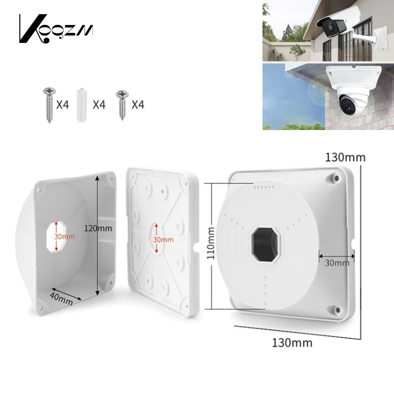 

Wall Hanging Ceiling Dome Box Waterproof Junction Box For Camera Brackets Accessories For Cameras Surveillance Dome Brackets