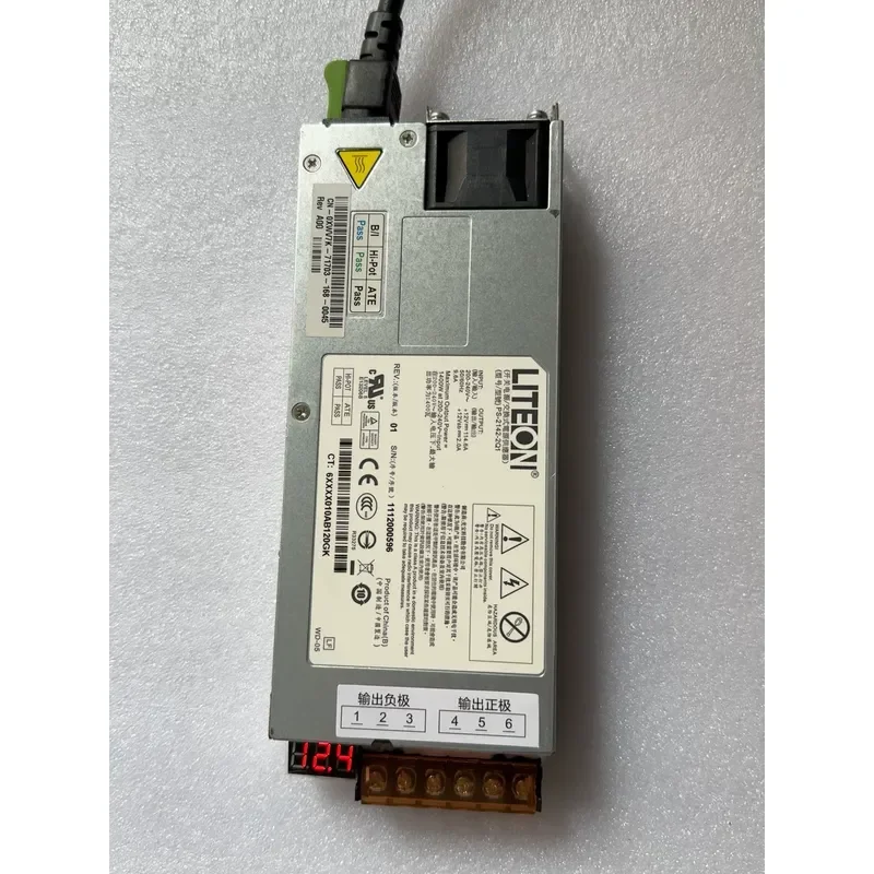 for Lite-On 12V 114A 1400W Server Power Supply 12V Switching Power Supply for Audio Testing