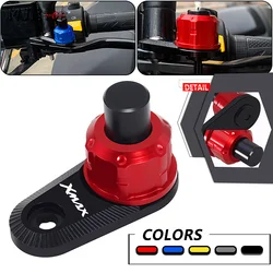 2024 Motorcycle Accessories For XMAX 400 XMAX300 xmax250 125 NMAX155 NMAX125 Parking Brake Lever Switch Button Lock xmax nmax