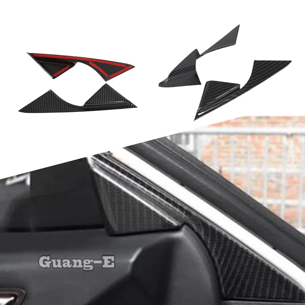 

Sticker A Column Audio Speak For Mazda 6 Mazda6 Atenza 2020 2021 2022 2023 Window Windshield Side Triangle Lamp Trim 2Pcs