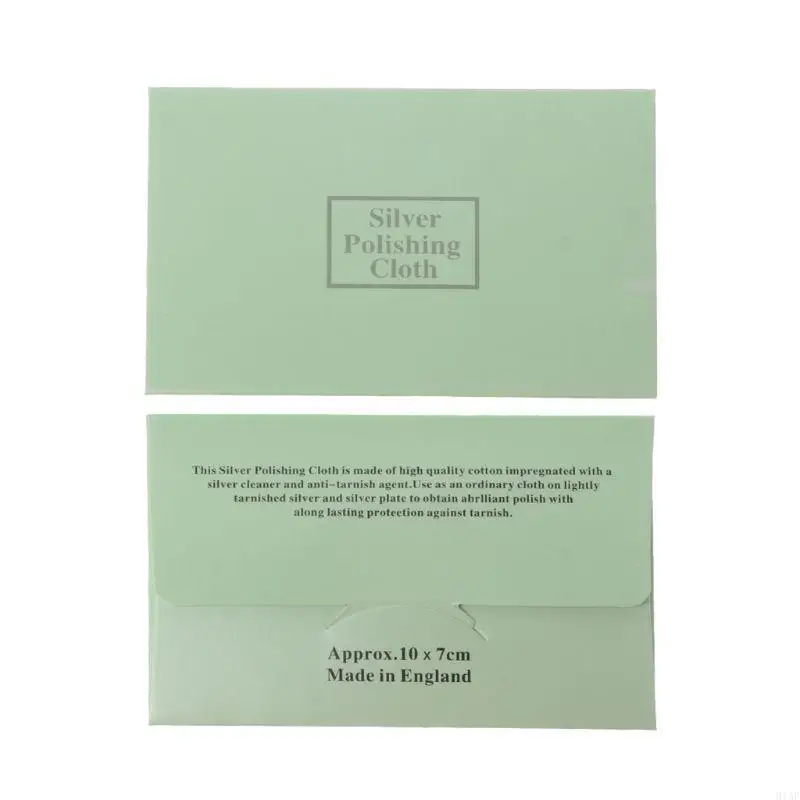 91AF 10 Pcs Polishing Cloth Jewelry Cleaning Cloths Jewelry Watches Silverware
