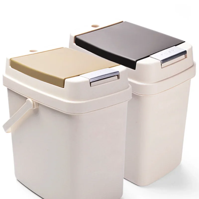 Tea Residue Barrel Tea Tray Water Holding Bucket Small Household Trash Can Waste Water  Drain Bucket