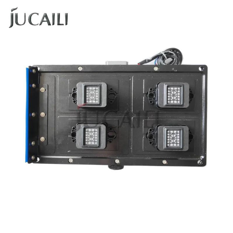 

Jucaili stable 4 Heads auto Capping Station for xp600 printhead Pump Assembly single motor ink stack lifting cleaning station