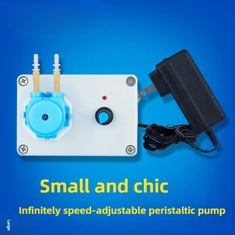 

Перистальтический насос с регулируемой скоростью потока 2,6 мл/мин-65 мл/мин, силиконовая трубка для расхода, лабораторный измерительный насос с двигателем постоянного тока 24 В