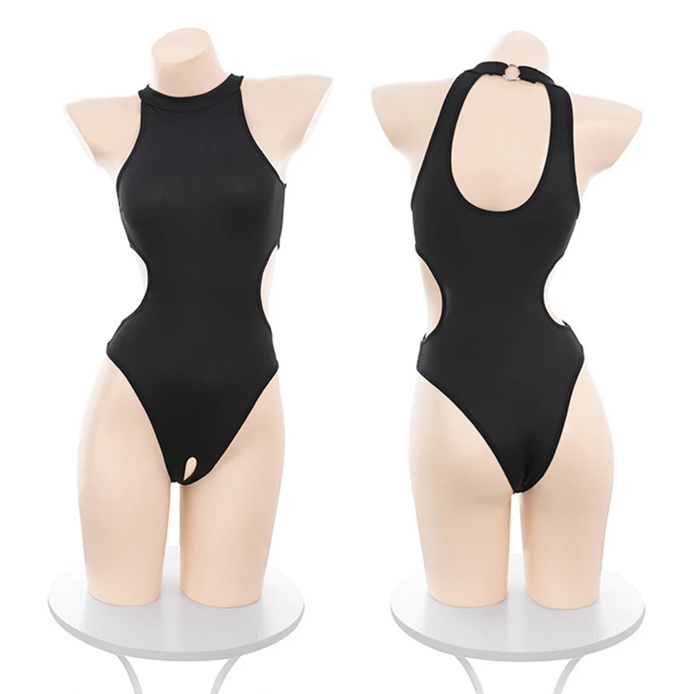 女性のためのセクシーなオープンクロッチジャンプスーツ,透かし彫り,リバーシブルウェア,女性のための通気性のある薄い下着,伸縮性のあるボディスーツ