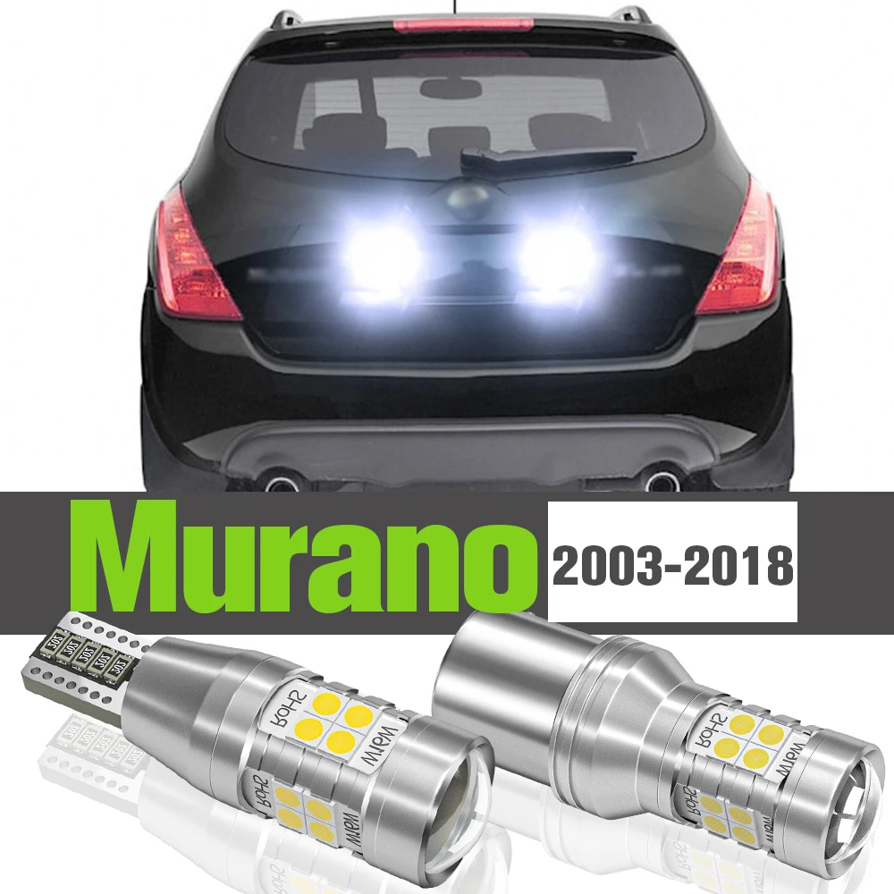 

2x LED Reverse Light Accessories Backup Lamp For Nissan Murano Z50 Z51 Z52 2003-2018 2007 2008 2012 2013 2014 2015 2016 2017