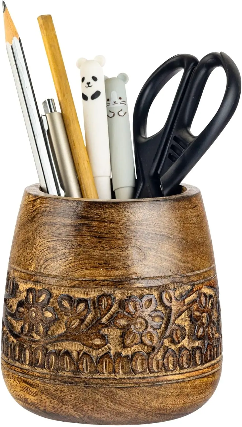 

Деревянные подставки для ручек, стаканчики для кистей, настольные аксессуары | Канцелярские принадлежности для офиса, рождественские подарки