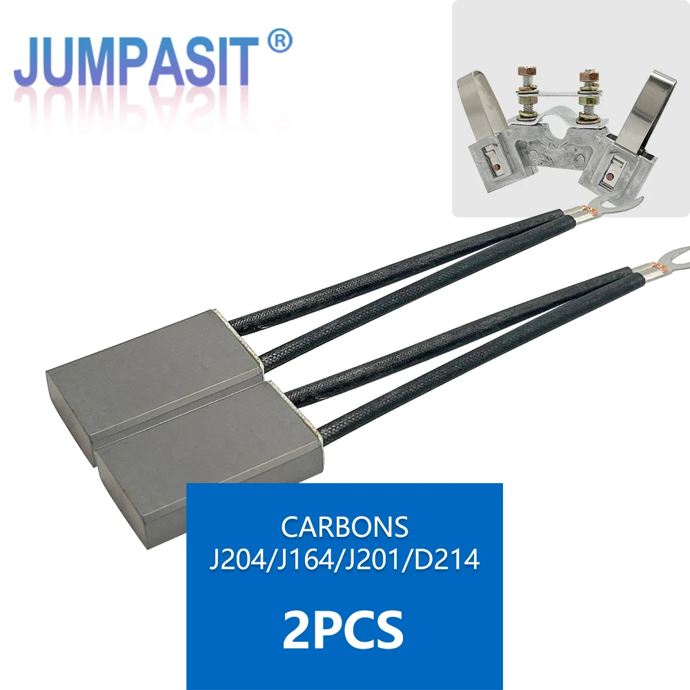 2pcs Jumpasit YZR Copper Brush Graphite Carbon 8x20 10x25 12.5x32 mm D214 J164 J204 J201 Factory Sale