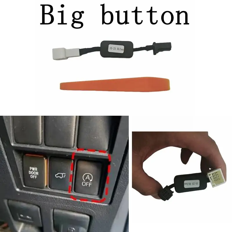 

Автоматический запуск, остановка, выключение двигателя, удаление выключения, кабель устройства управления, штекер для Toyota Fortuner 2015-2020 2020-2025