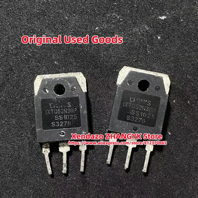 10pcs/lot Original IXTQ52N30P 52N30 MOSFET N-CH 300V 52A TO-247 Quality assurance