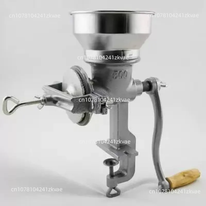 Manual hand home large walnut peanut corn flour mill tinned iron mill grain grinder herbs  machine spice