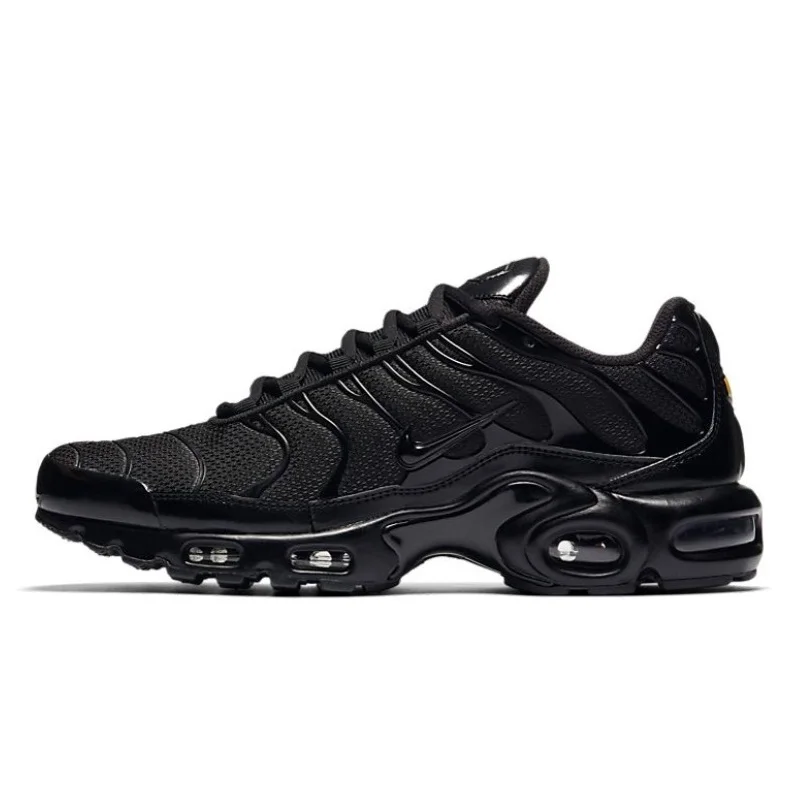 Nike Air Max Plus TN VM Triple Black Casual Classic Jogging Walking Sports Shoe Trainers Sneakers Women Men Running Shoes