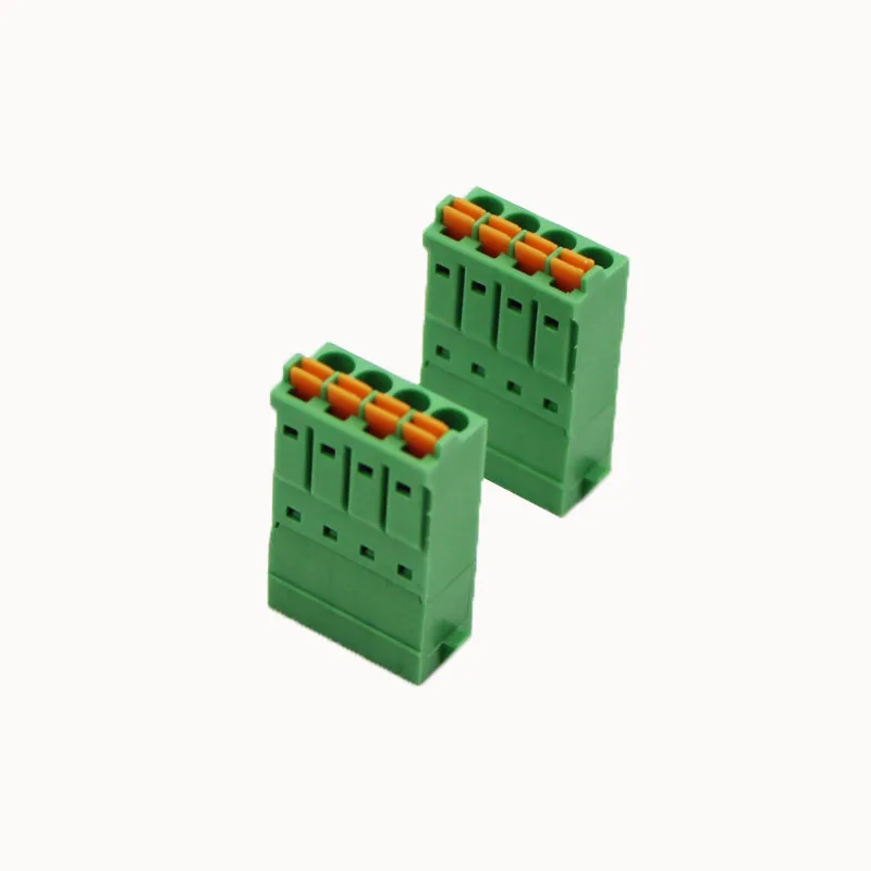 

Зеленая Клеммная колодка 100PIN 15edgknrt 2P ~ 12P PCB PLUG-IN 2edgknrc 3,5 мм коннектор