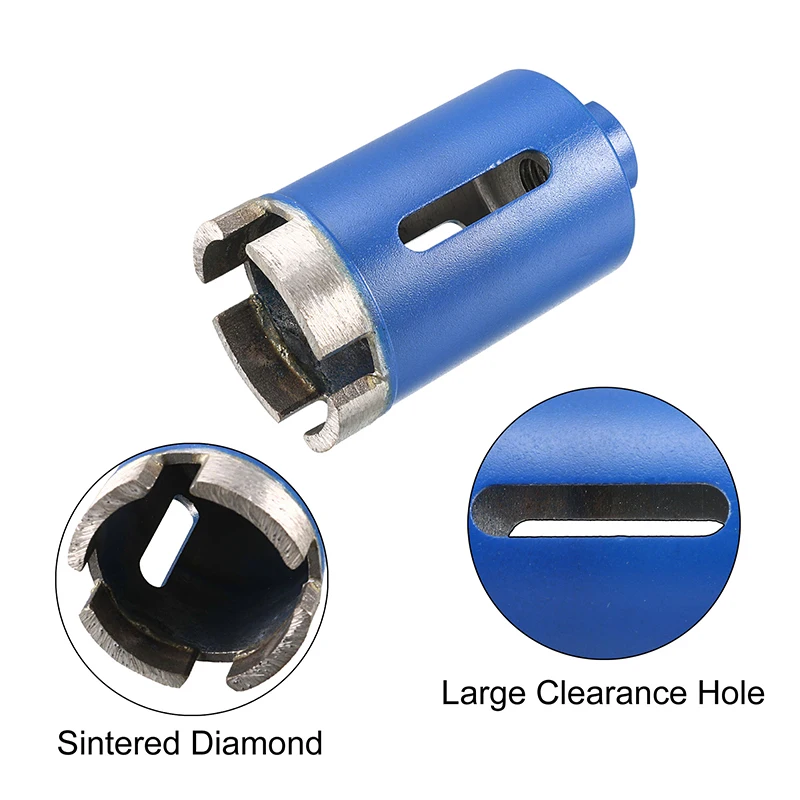 1 pz 12/14/18/20/28/32/38/50mm punte diamantate sinterizzate per carotiere seghe a tazza per muratura in calcestruzzo di mattoni accessori per taglierina