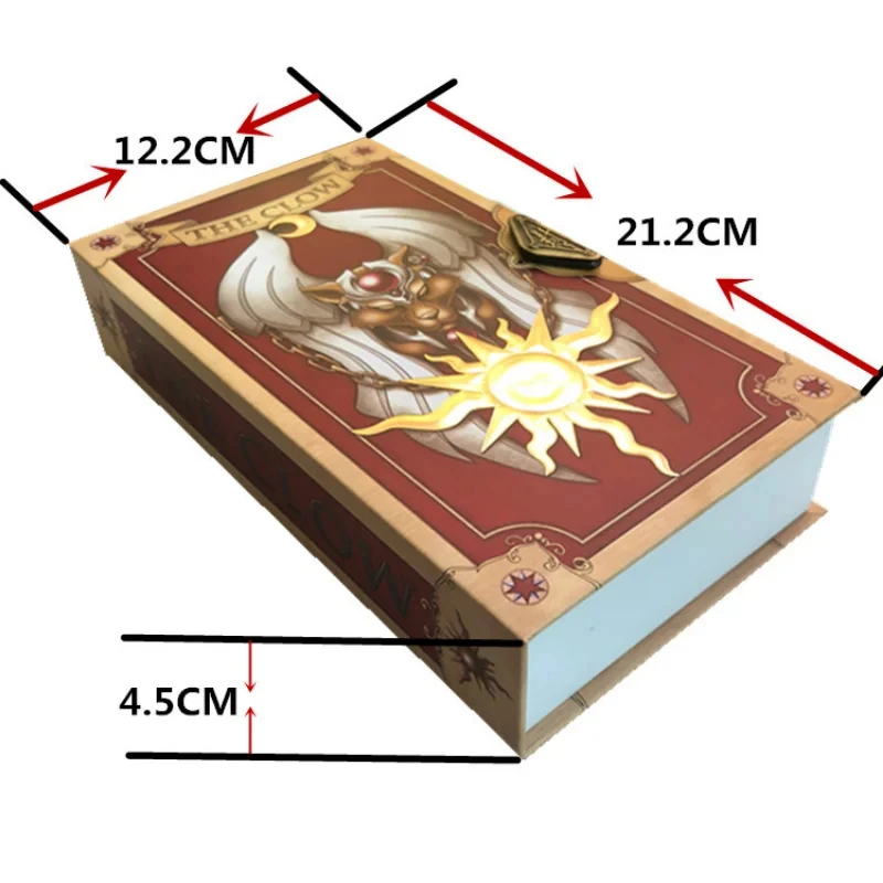 Bandai Card Captor Sakura 1 Set Sakura Card New Captor Figure Clow Cards Cards Cosplay Deluxe Edition Anime Prop Gift Toy Taort