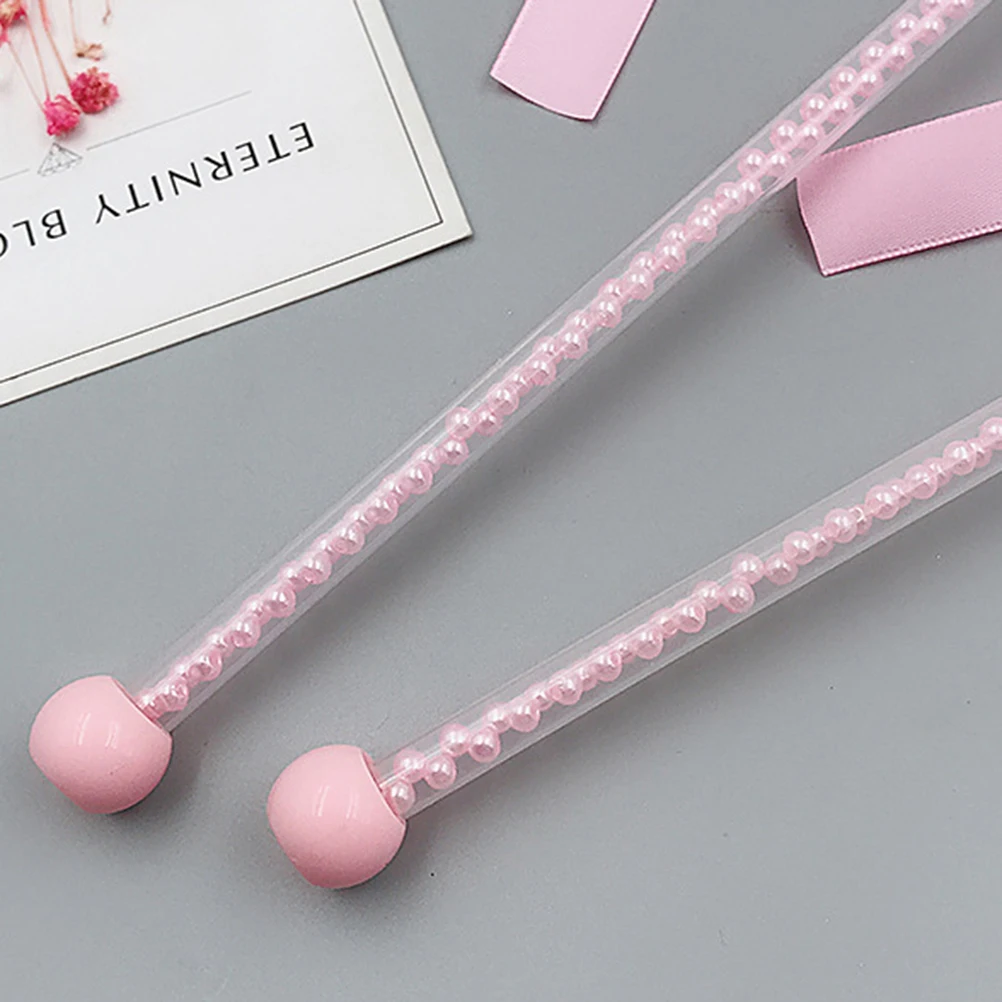 

Lovely Heart Wand Sparkling Sequin Fairy Party Tassel Wands Unique Design Safe for Kids Birthday Decoration