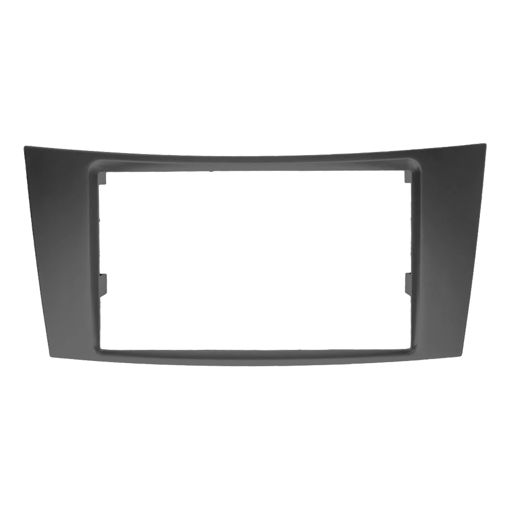 Double Din Fascia fit for Benz E CLASS W211 Radio DVD Stereo Panel Dash Mounting Refit Install Trim Kit Face Frame CD Bezel - Image 4