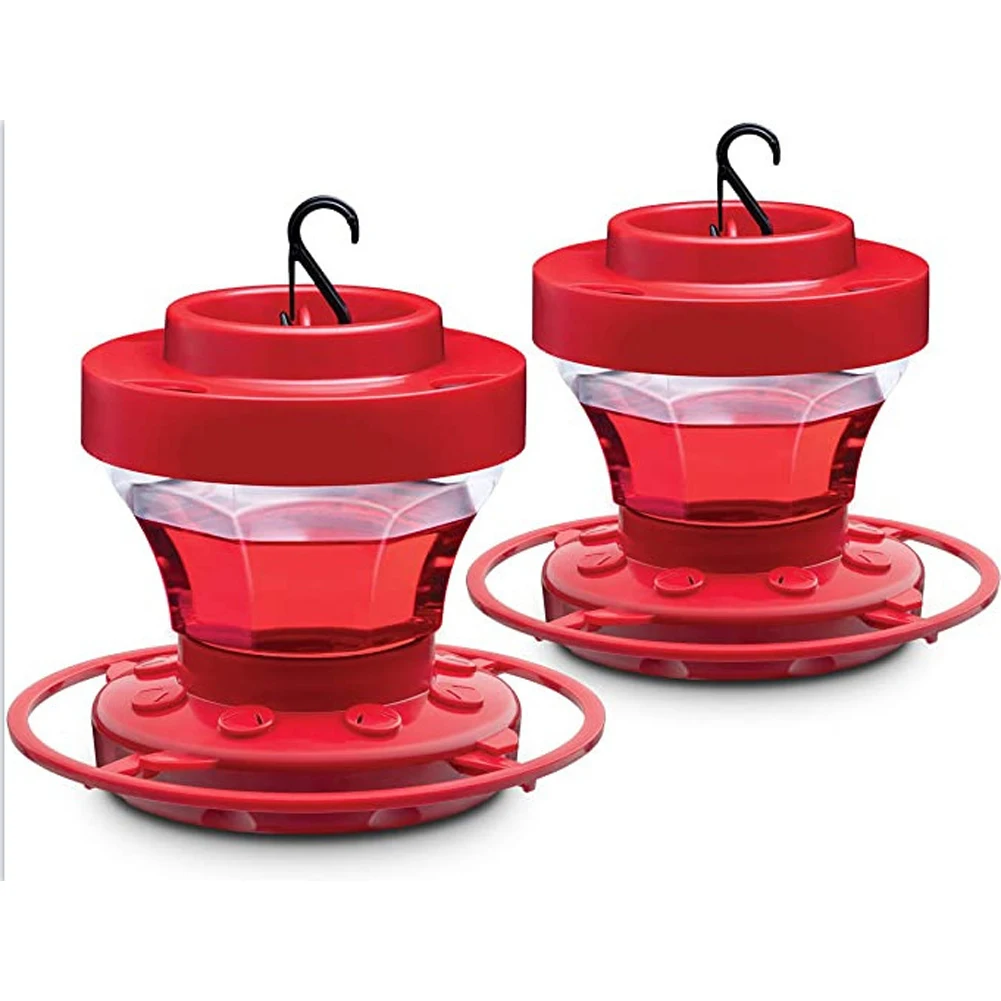 

Detachable Humming Bird Feeder With 8 Feeding Ports Large Capacity Water Feeding Device With Hooks