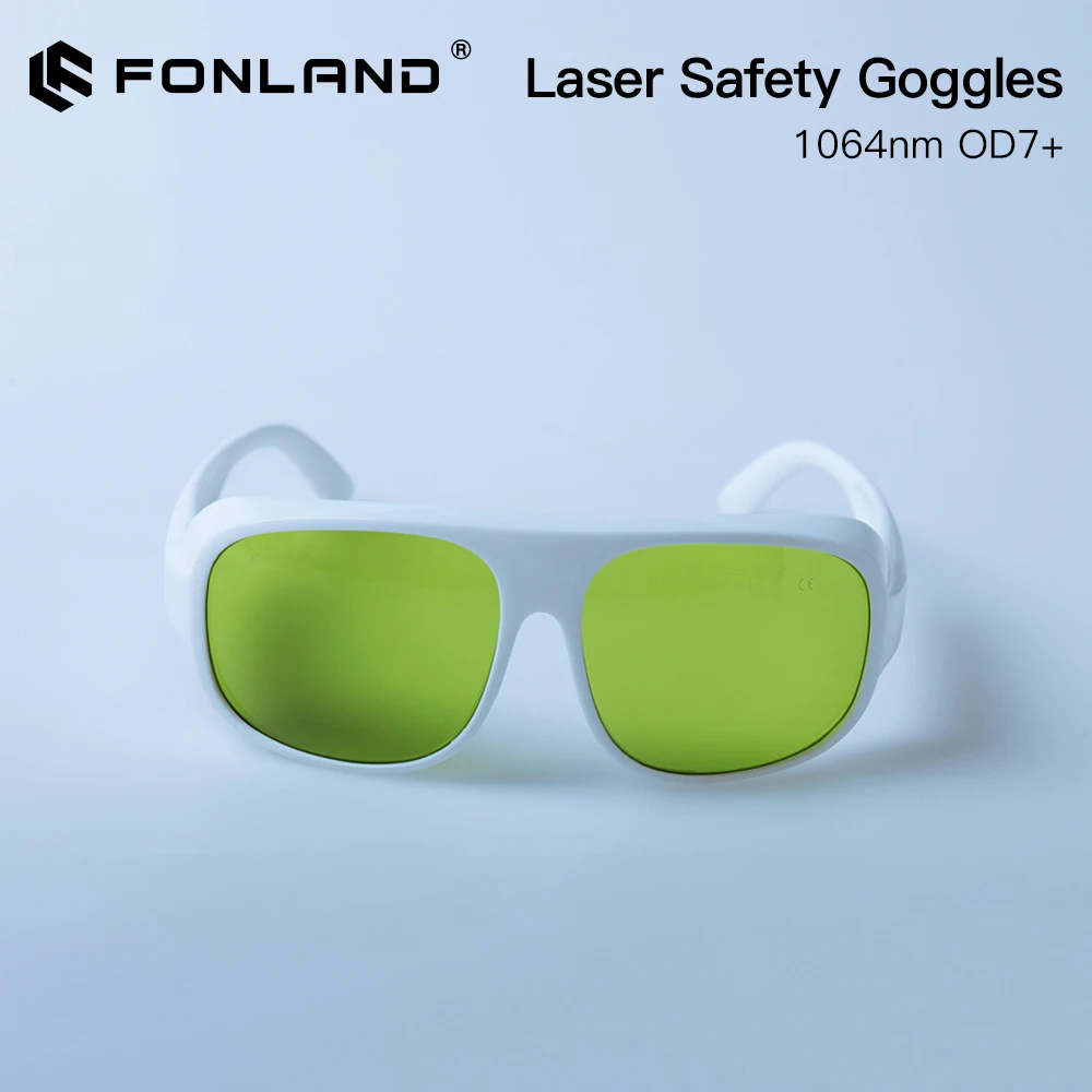 Fonland 1064nm Laser Safety Goggles Protective Glasses Shield Protection Eyewear LPYHP2 800nm-1100nm For YAG DPSS Fiber Laser