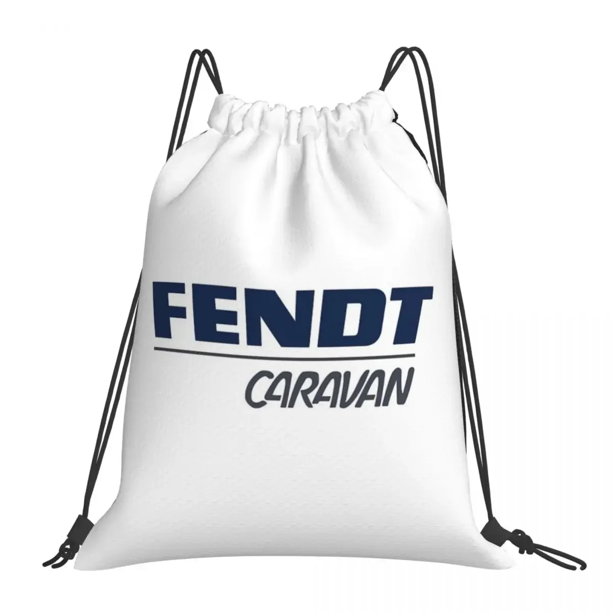 

Fendt Caravan Tractors Backpacks Casual Portable Drawstring Bags Drawstring Bundle Pocket Storage Bag BookBag Man Woman School