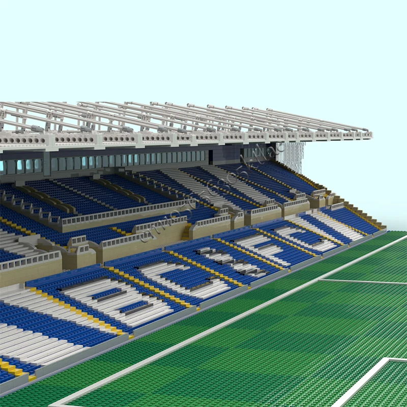 17317 Pezzi Modello di Ingegneria Urbana dello Stadio di St Knighthead, MOC Personalizzabile, Blocchi Modulari, Giocattolo DIY per Festival, Regalo