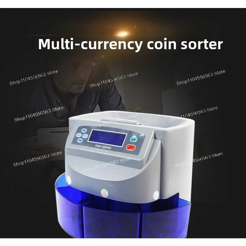 XD-9005 Multinational foreign currency coin sorting machine, counting machine,  sorting machine