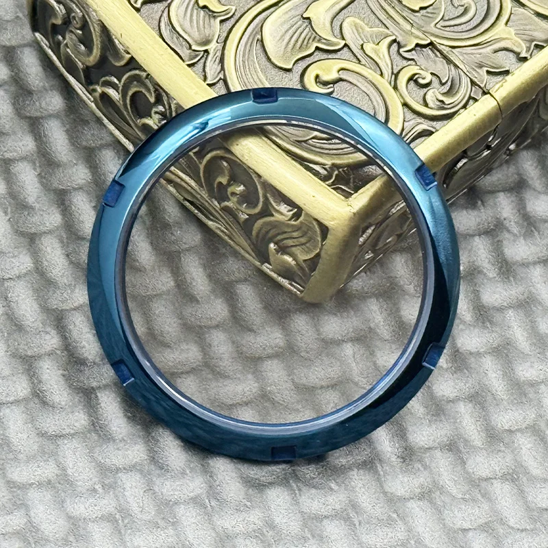 Casos de relógio de vidro transparente de safira personalizados capa traseira fit skx007 tartaruga 6105 atum samurai srpd casos de relógio peças de reequipamento