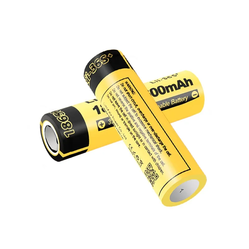 6PCS LiitoKala Lii-36S 18650 3.7V 10A Li-ion 3600mAh Lithium Battery For High Drain Devices.For Flashlight